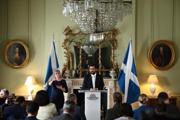 Humza Yousaf Bute House speech: Key points from First Minister