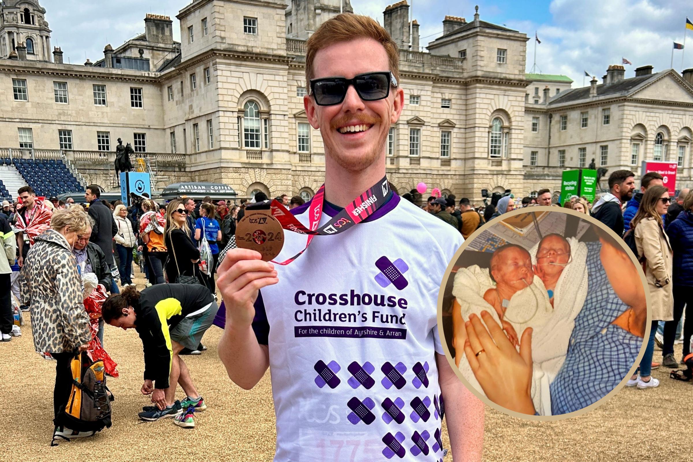 Ayrshire man given 50% survival chance completes London marathon - Vimarsana News