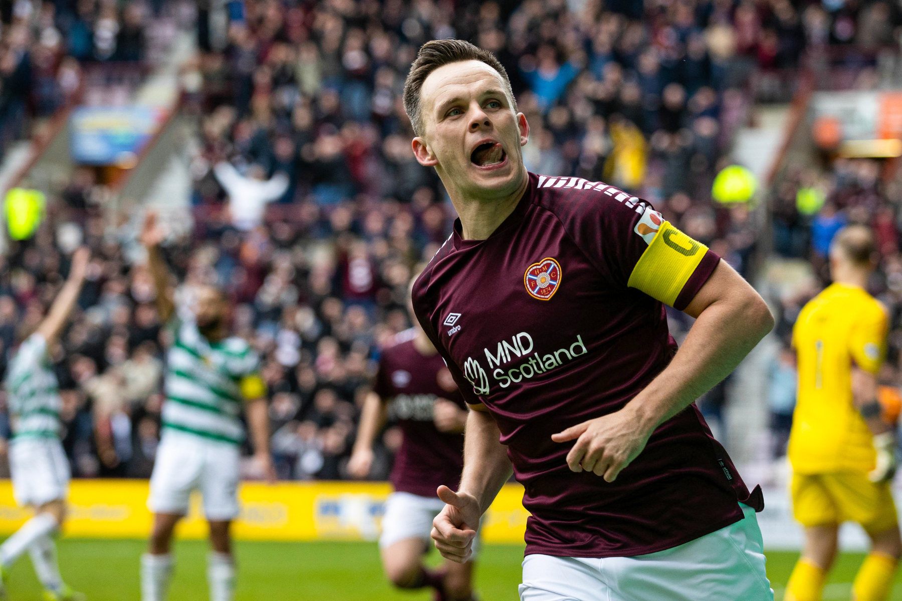 Lawrence Shankland named Player of the Year at PFA awards