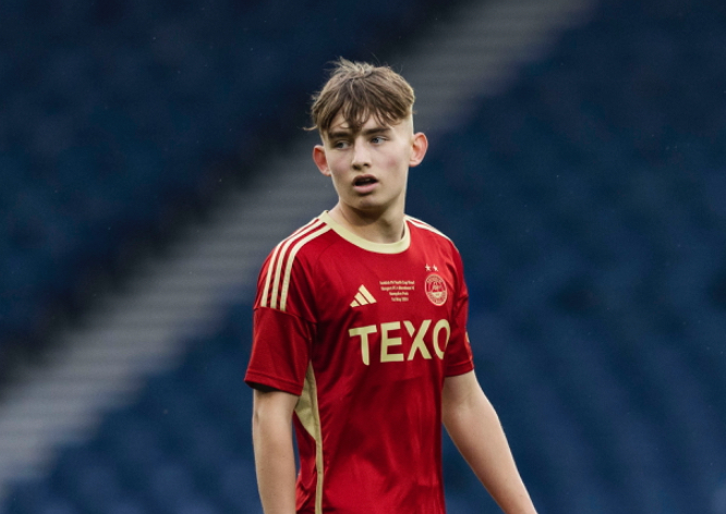 Fletcher Boyd Aberdeen fairytale shows pathway is there for youngsters