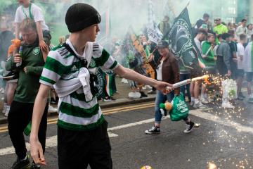 Celtic and Rangers fan street parties are selfish and dangerous