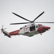 A rescue operation was launched by the UK Coastguard