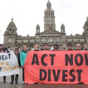 Climate campaigners are calling for pension funds to divest from fossil fuels