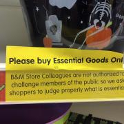 People in Wales are angered by the fact that they can’t buy non-essential items in supermarkets