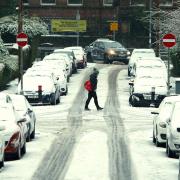 The cold spell could bring snow to Glasgow (stock pic)