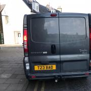 Hugh Peebles spotted this van which clearly shouldn’t be messed with.