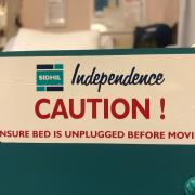 Gordon Casely notes that you can’t escape certain heated debates in Scotland, even when you’re meant to be convalescing. He noticed this highly politicised message stuck on the label at the end of his hospital bed, and it certainly