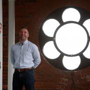 Chief technology officer Mark Beeby (left) and chief executive Ryan McCabe will retain a majority stake in Odro. Picture: Stewart Attwood