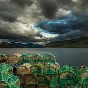 Lobster pots on the harbour at Ullapool. Picture: Getty