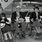 Members of Team GB returning from the first Paralympics in 1960