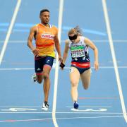 Libby Clegg will run to defend her title with guide Chris Clarke