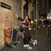 Fans will be able to visit the Platform 9 and 3/4 trolley in four destinations across the UK
