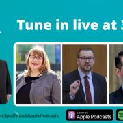 Oliver Mundell, Paul Sweeney and Clare Adamson to join this week's LIVE podcast episode