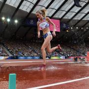 McColgan in action at the 2014 Commonwealth Games in Glasgow