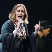 Adele performing at Glastonbury. Picture: PA