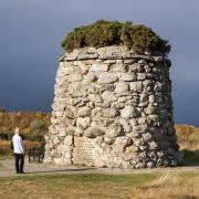 The memorial cairn at Culloden. Picture: Dennis Barnes/Getty