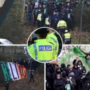 Celtic fans dispersed by police during first day of new football fan restrictions