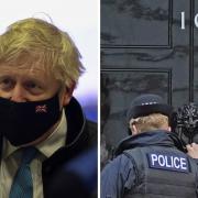 A report into lockdown rule-breaking parties at Downing Street is yet to be handed over to Boris Johnson