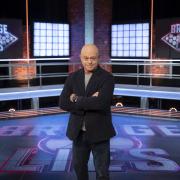 Ross Kemp presents BBC quiz Bridge of Lies. Picture: STV Studios