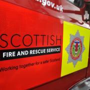 Fire crews battle blaze at block of flats in Edinburgh