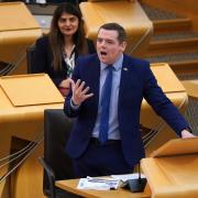 Douglas Ross in Holyrood.