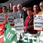 RMT union announces further strikes as members advised to reject offer