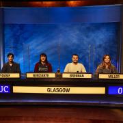Appearing on University Challenge for Glasgow were: Nabil Yousif, Allison Nunziante, Harry Brennan, Imogen Miller. Lifted Entertainment, part of ITV Studios, Rachel Joseph