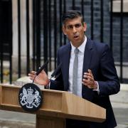 Rishi Sunak makes a speech outside 10 Downing Street, London, after meeting King Charles III and accepting his invitation to become Prime Minister and form a new government. Picture date: Tuesday October 25, 2022.
