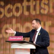 Shadow Scottish Secretary Ian Murray speaking during the Scottish Labour conference at Glasgow Royal Concert Hall on March 4, 2022. Photo: Andrew Milligan/PA Wire.