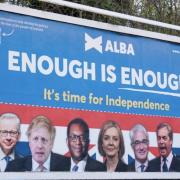 And do you know who the Prime Minister is?  Alba's new poster campaign