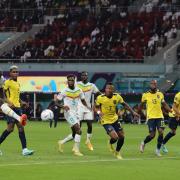 Kalidou Koulibaly scores the winner for Senegal