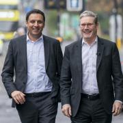 Sir Keir Starmer, seen with in Glasgow with Anas Sarwar, has pledged ‘change within the UK’ for Scotland (Photo: Jane Barlow/PA Wire)
