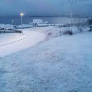 A “major incident” was declared on Shetland as snow and ice accumulated on overhead power lines