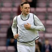 Lawrence Shankland is Hearts' top scorer this season but the striker missed Wednesday night's trip to Celtic Park