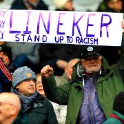 One of the many messages of support for Gary Lineker's stance