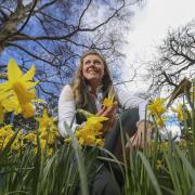Kirsty Wilson, gardener at the Royal Botanic Gardens in Edinburgh, has piblished her book Planting With Nature. STY ALLAN/MAG..Pic Gordon Terris Herald & Times..16/3/23.