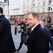 Prince Harry and Elton John appear at London's High Court in privacy case