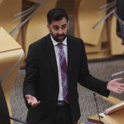 Humza Yousaf, former Health Secretary, delivers a statement to the Scottish Parliament