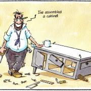 Our cartoonist Steven Camley’s take on Yousaf's Cabinet