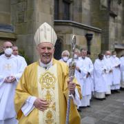 Archbishop William Nolan, pictured here after his enthronement ceremony in St Andrew's Cathedral, Glasgow last year, has confirmed that The Immaculate Heart of Mary in Balornock must cancel its Latin Masses