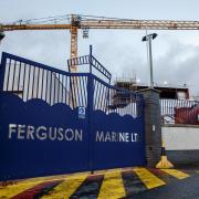 The Ferguson Marine yard in Port Glasgow