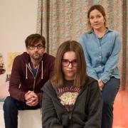 David Tennant, Miley Locke and Jessica Hynes in There She Goes