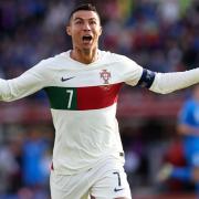 Cristiano Ronaldo scored a late winner against Iceland (Arni Torfason/AP)