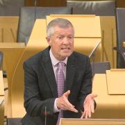 Willie Rennie in the Scottish Parliament