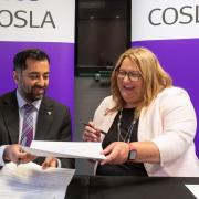 First Minister Humza Yousaf will  hold talks with Cosla