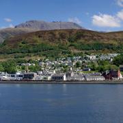 Ben Nevis in Fort William, where hundreds of runners take part in a challenging annual race up the UK's highest mountain