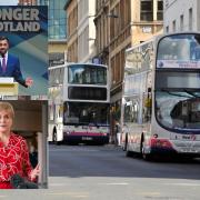 Nicola Sturgeon and Humza Yousaf have spoken out about bus decision