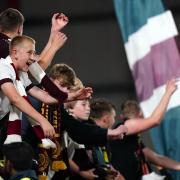 Hearts fans were praised for their role in the win over Rosenborg