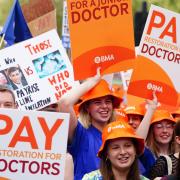 Junior doctors in England have gone on strike