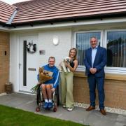 New housing development for injured veterans has been 'life changing' for families